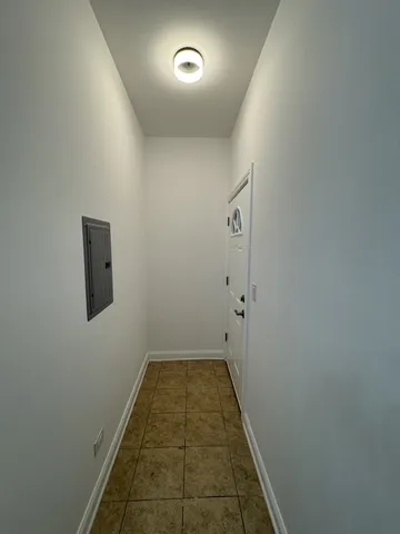 an entryway of a house