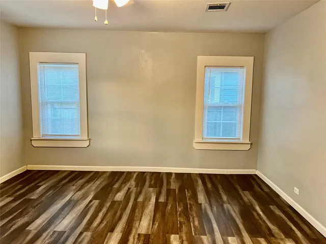 a view of wooden floor