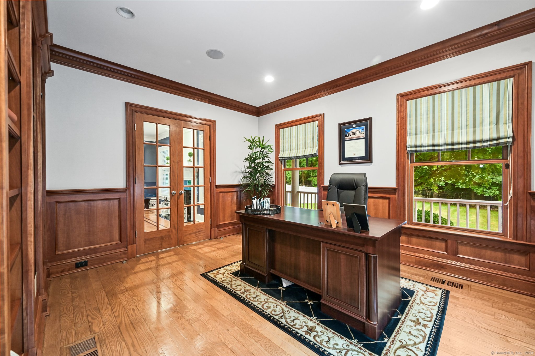 87 Buckingham Ridge Road Wilton, CT 06897 - Photo 9 of 39 a view of workspace with furniture and windows