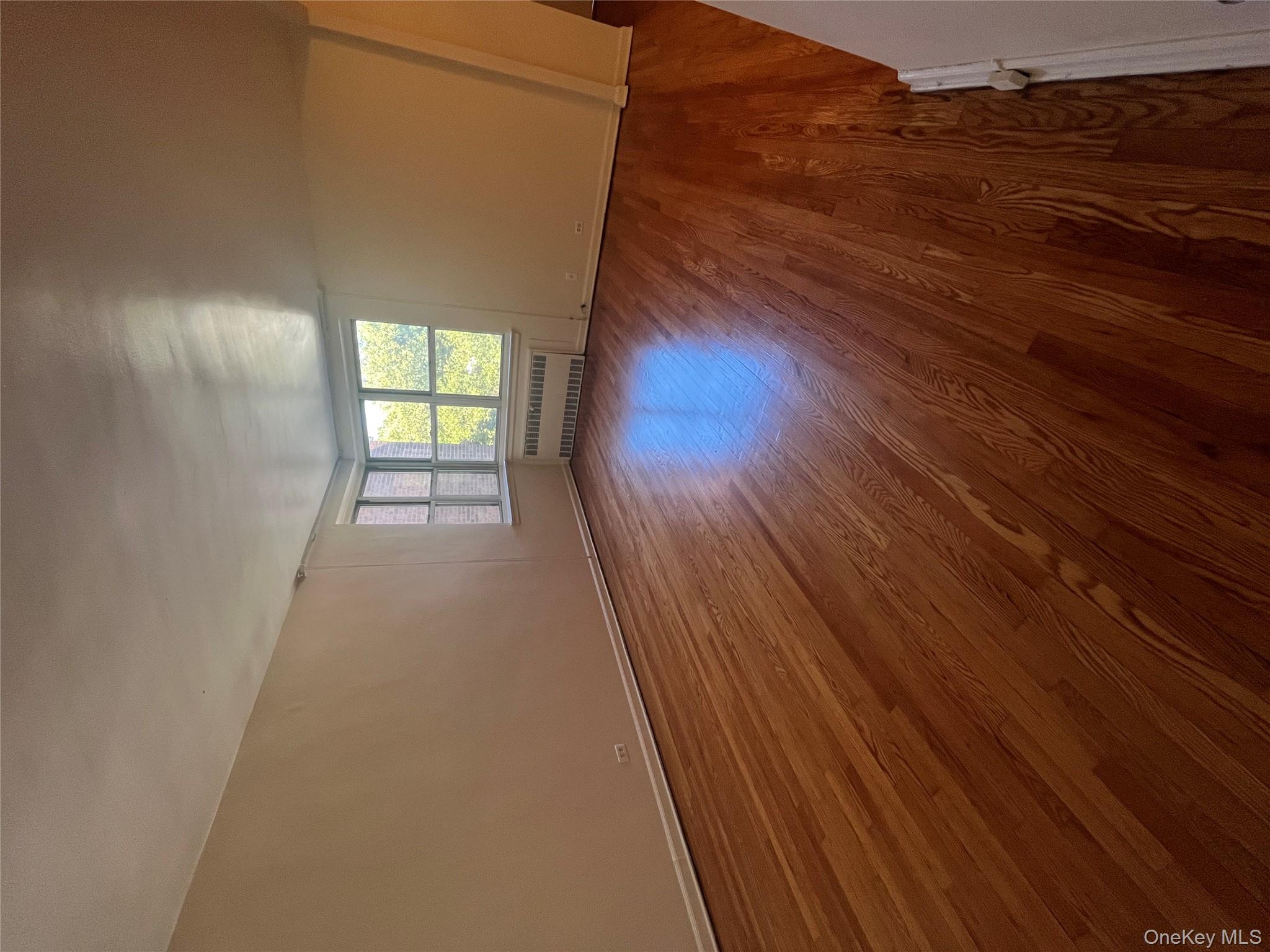325 East 201st Street, Unit 4D Bronx, NY 10458 - Photo 16 of 22 Spare room featuring dark wood-style flooring and radiator