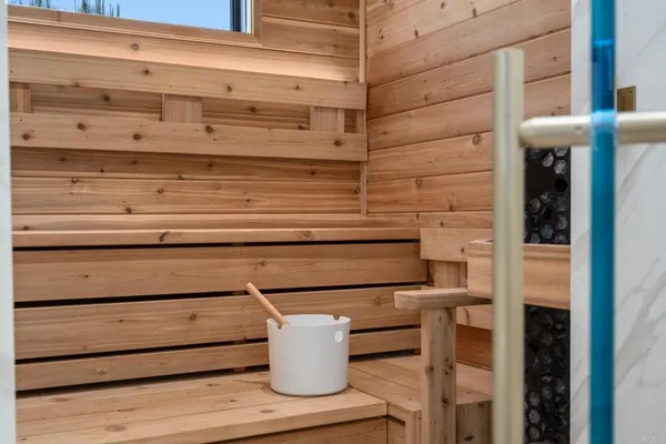 a close view of appliances