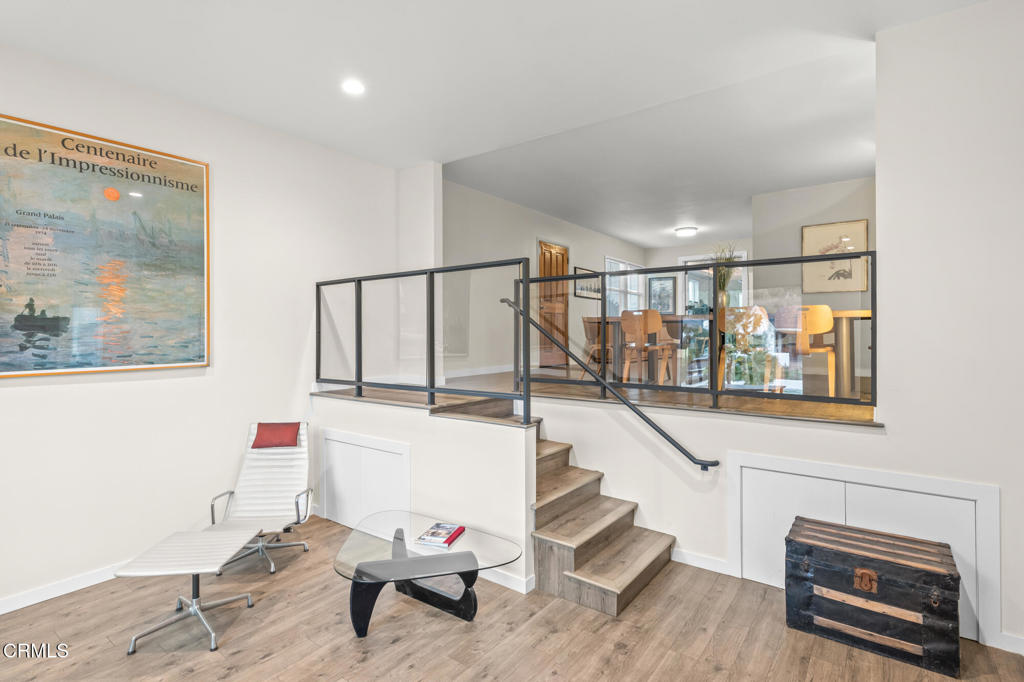 a very nice looking room with a large window