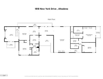 $1,979,000 | 1818 New York Drive, Altadena, CA 91001