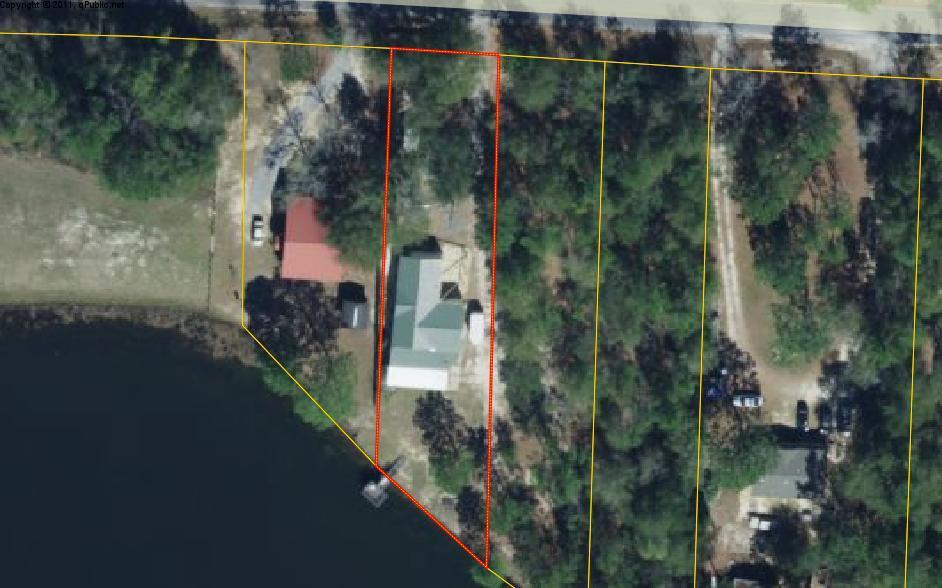 1401 Martin Road DeFuniak Springs, FL 32433 - Photo 50 of 51 Aerial of House and 1 Lot