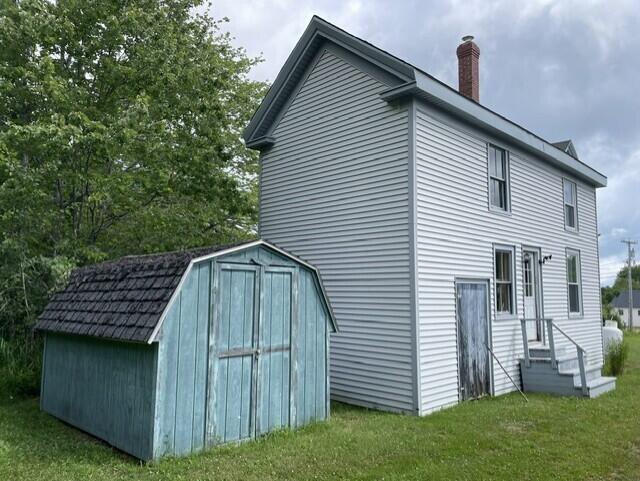 467 Wyman Road Milbridge, ME 04658 - Photo 3 of 9 Exterior Side with shed