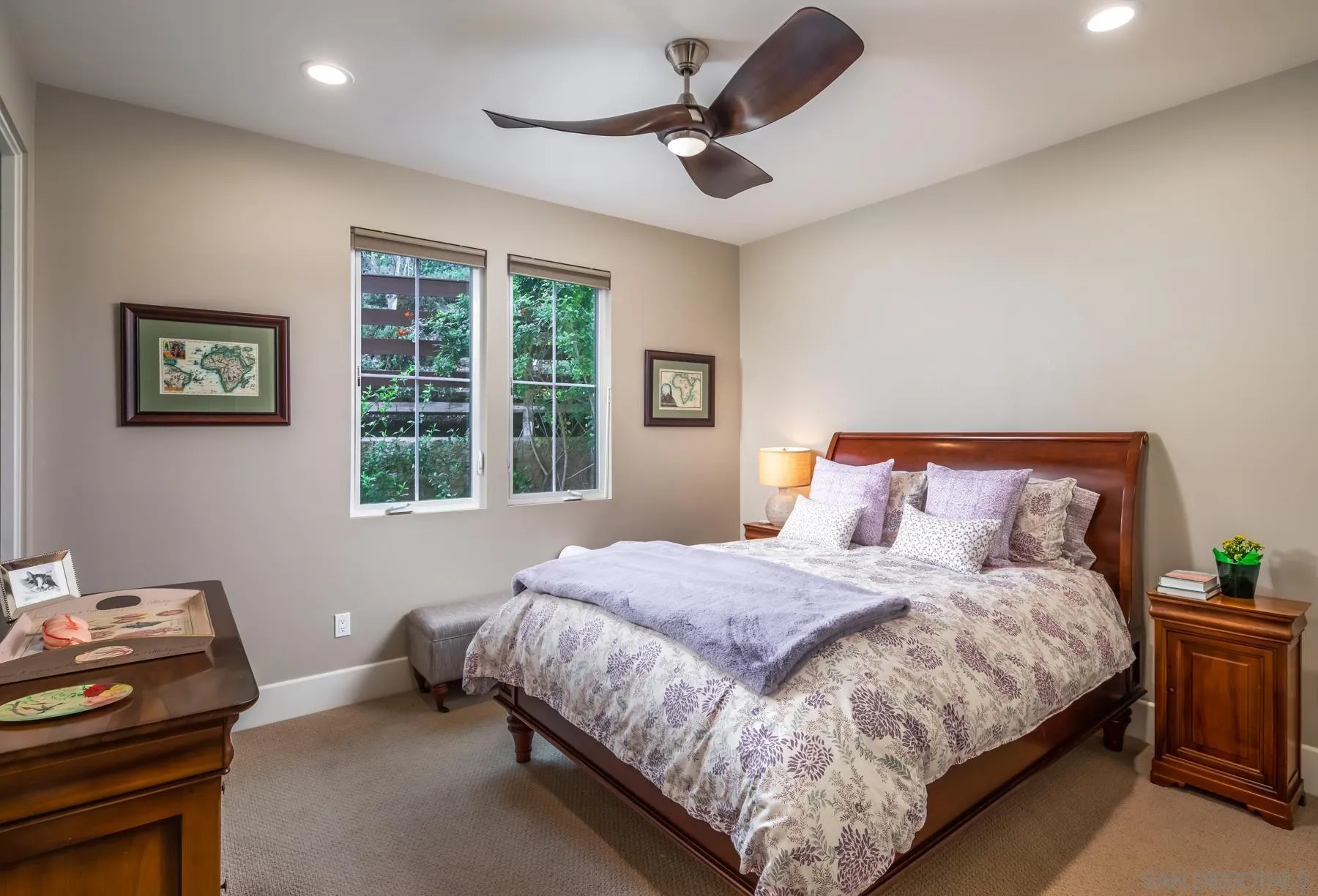 1815 Oak Avenue Carlsbad, CA 92008 - Photo 30 of 46 a bedroom with a bed and a window