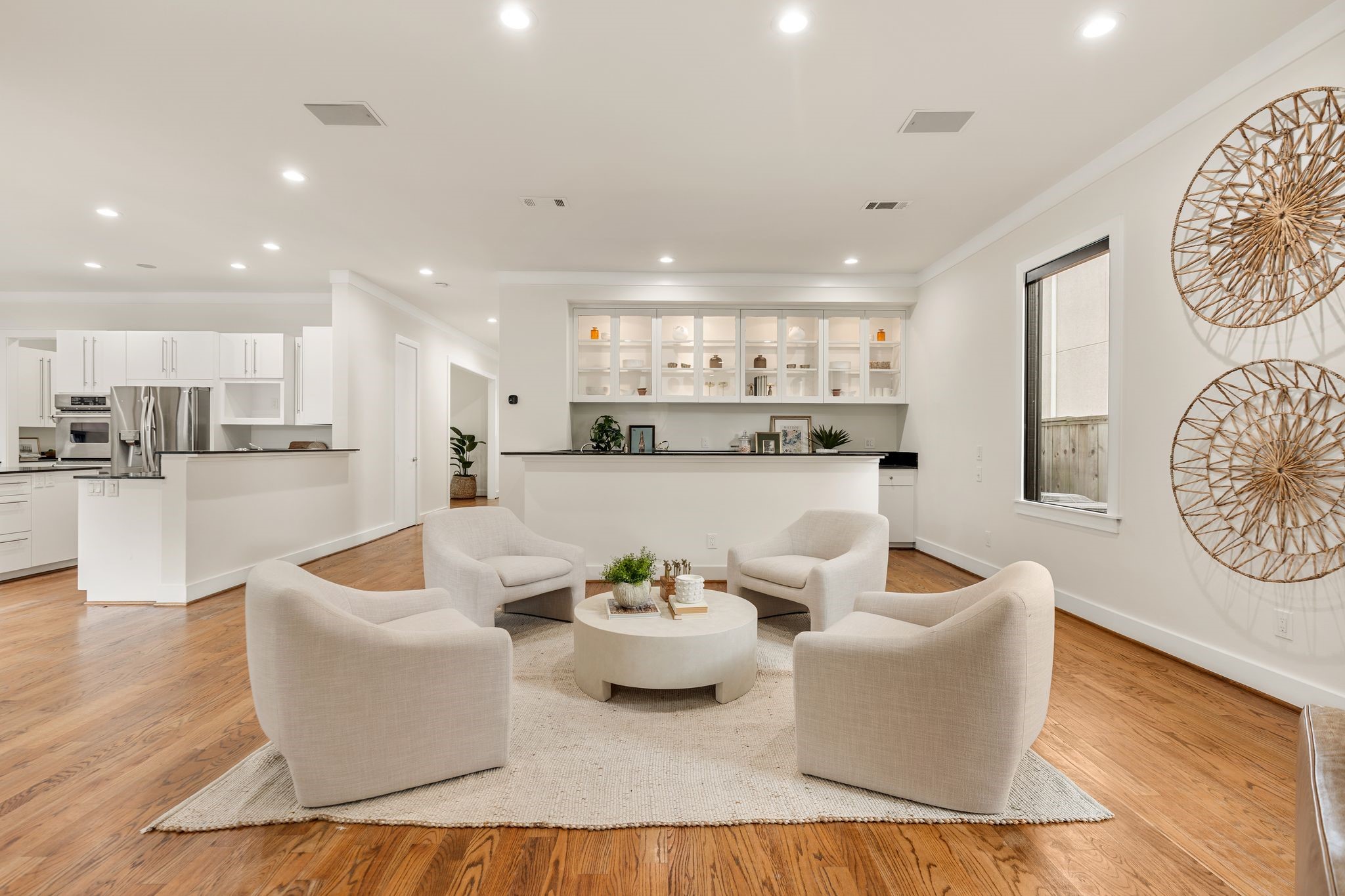 3847 Durness Way Houston, TX 77025 - Photo 15 of 48 Another view of the downstairs living room layout.
