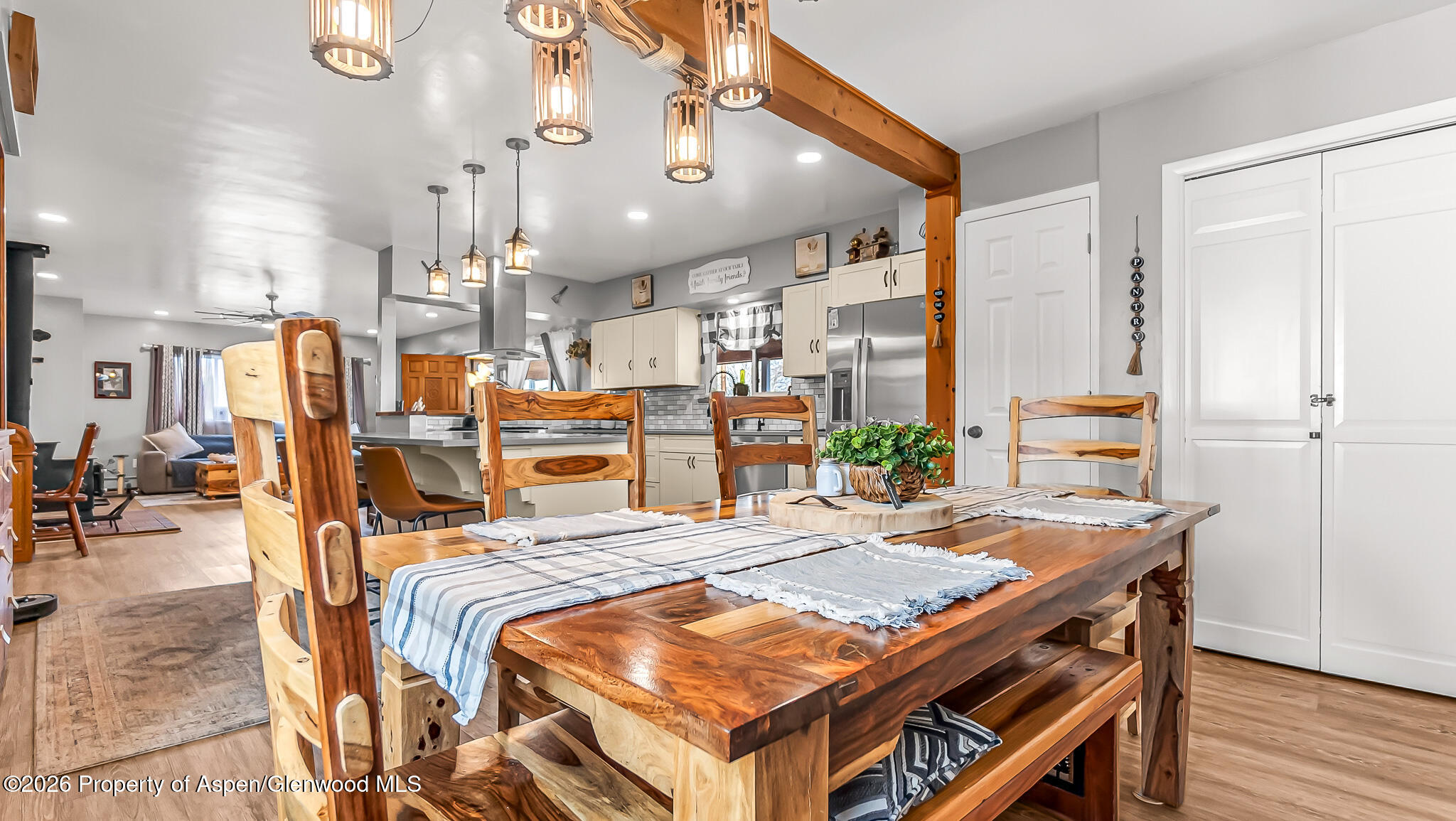 134 4th Street Meeker, CO 81641 - Photo 12 of 47 a view of a dining room with furniture