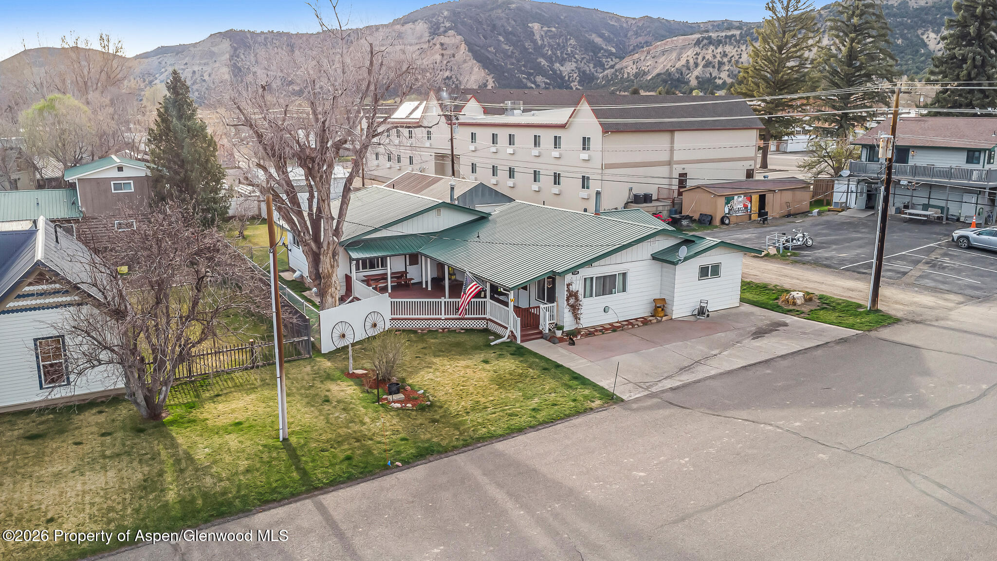 134 4th Street Meeker, CO 81641 - Photo 40 of 47 a house with trees in the background
