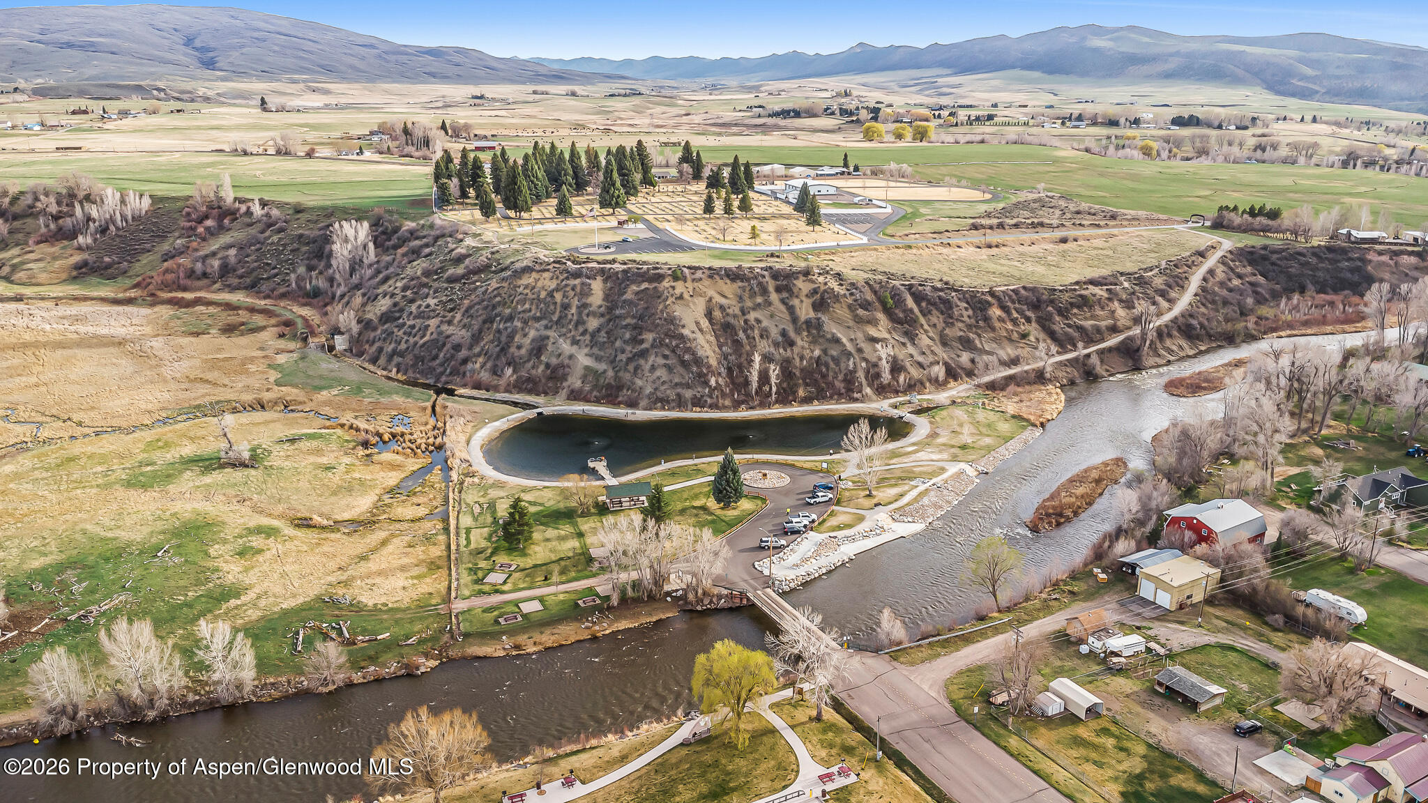 134 4th Street Meeker, CO 81641 - Photo 44 of 47 a view of a lake with a mountain