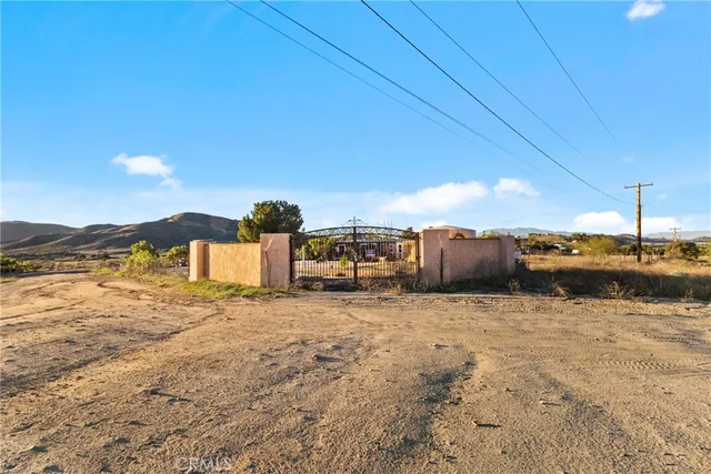a view of city and mountain
