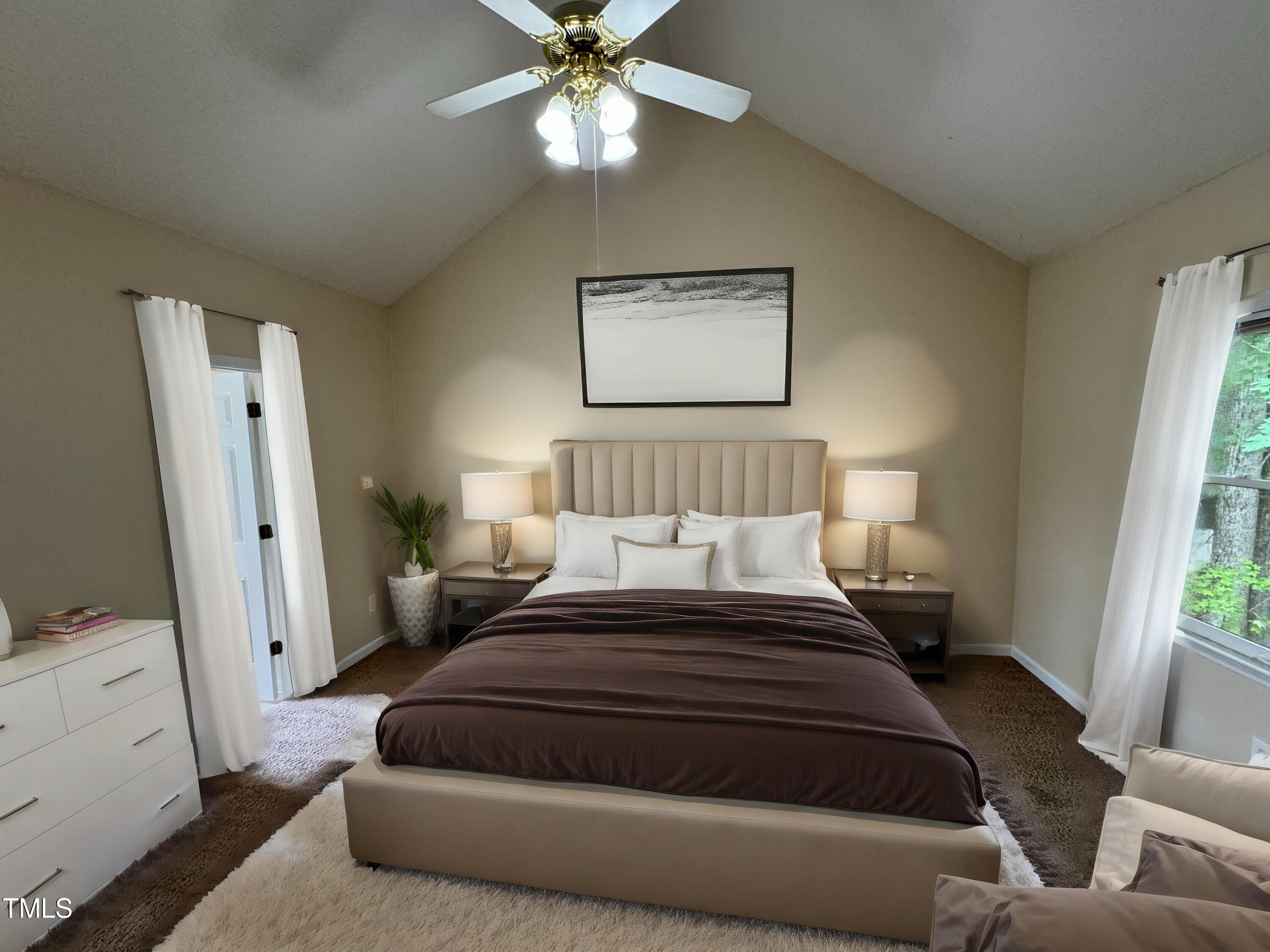 *Virtually Staged* Master Bedroom