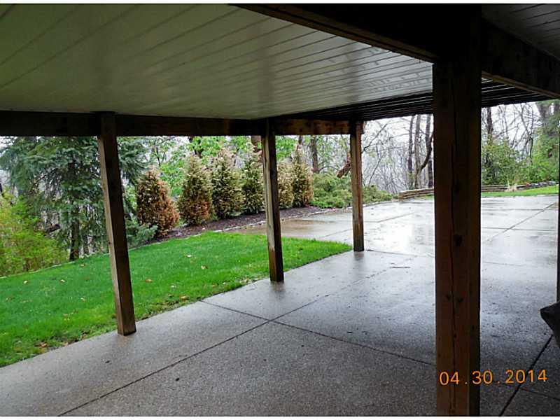 257 Lytton Road Coraopolis, PA 15108 - Photo 23 of 25 Patio/Deck. Notice that the decking from above is ingeniously covered with a coating to keep water from dripping on you. You can still enjoy sitting outside on the patio without worrying about the weather forecast.
