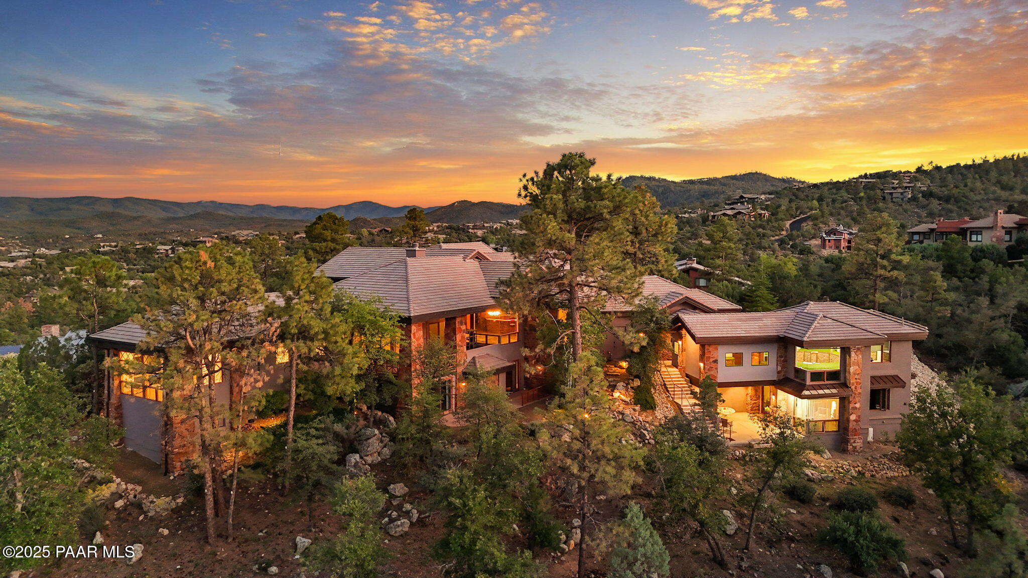2276 Lichen Ridge Lane Prescott, AZ 86303 - Photo 59 of 61 Aerial Back