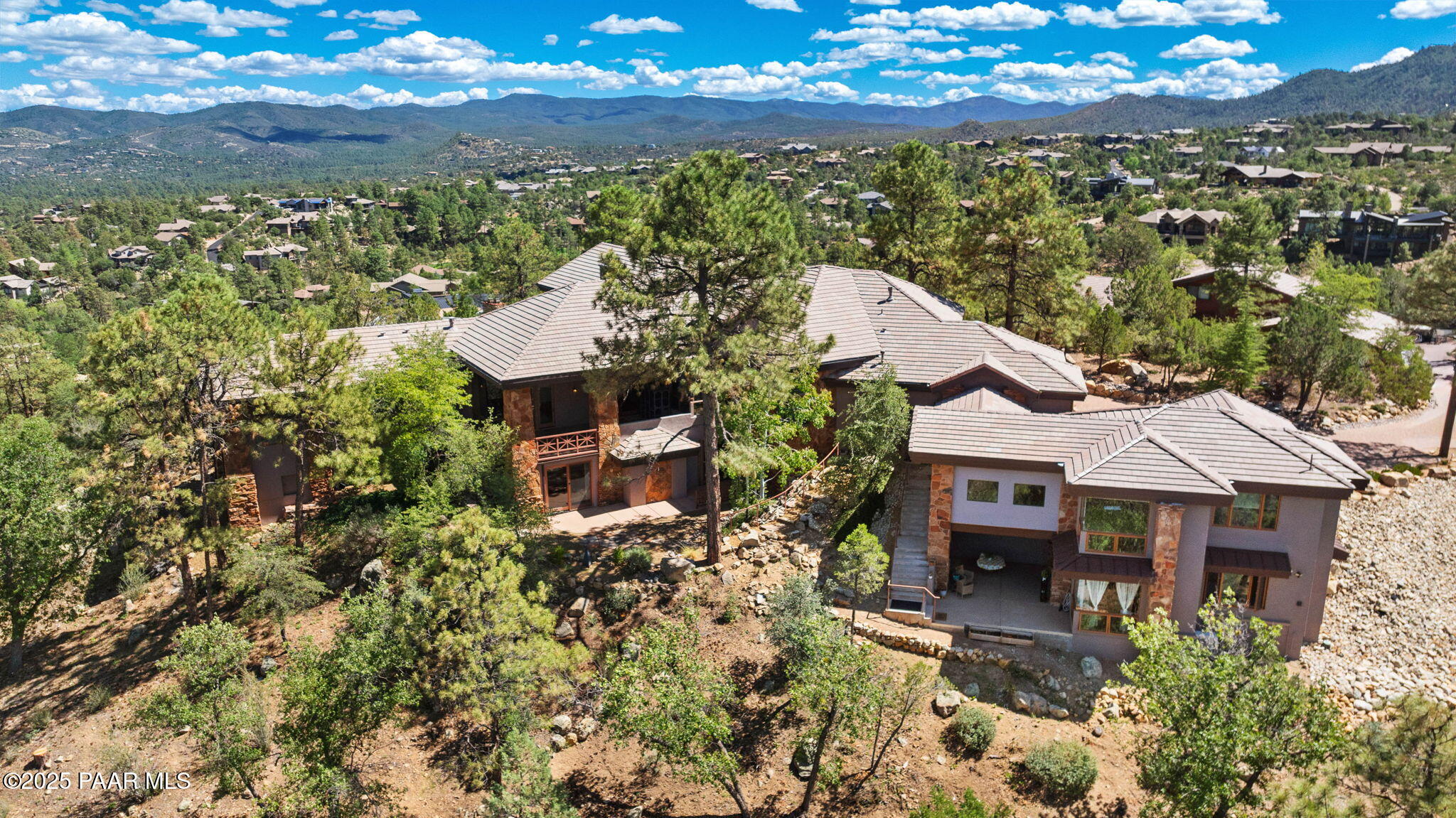 2276 Lichen Ridge Lane Prescott, AZ 86303 - Photo 63 of 74 Aerial Back (1)