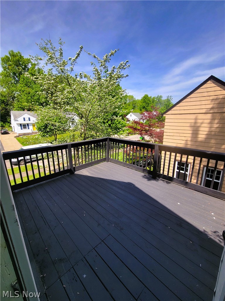 1557 Maplegrove Road South Euclid, OH 44121 - Photo 6 of 23 View of wooden terrace