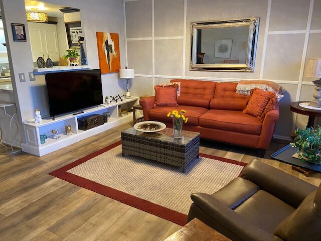 4029 Cornwall East Boca Raton, FL 33434 - Photo 3 of 20 a living room with furniture and a flat screen tv