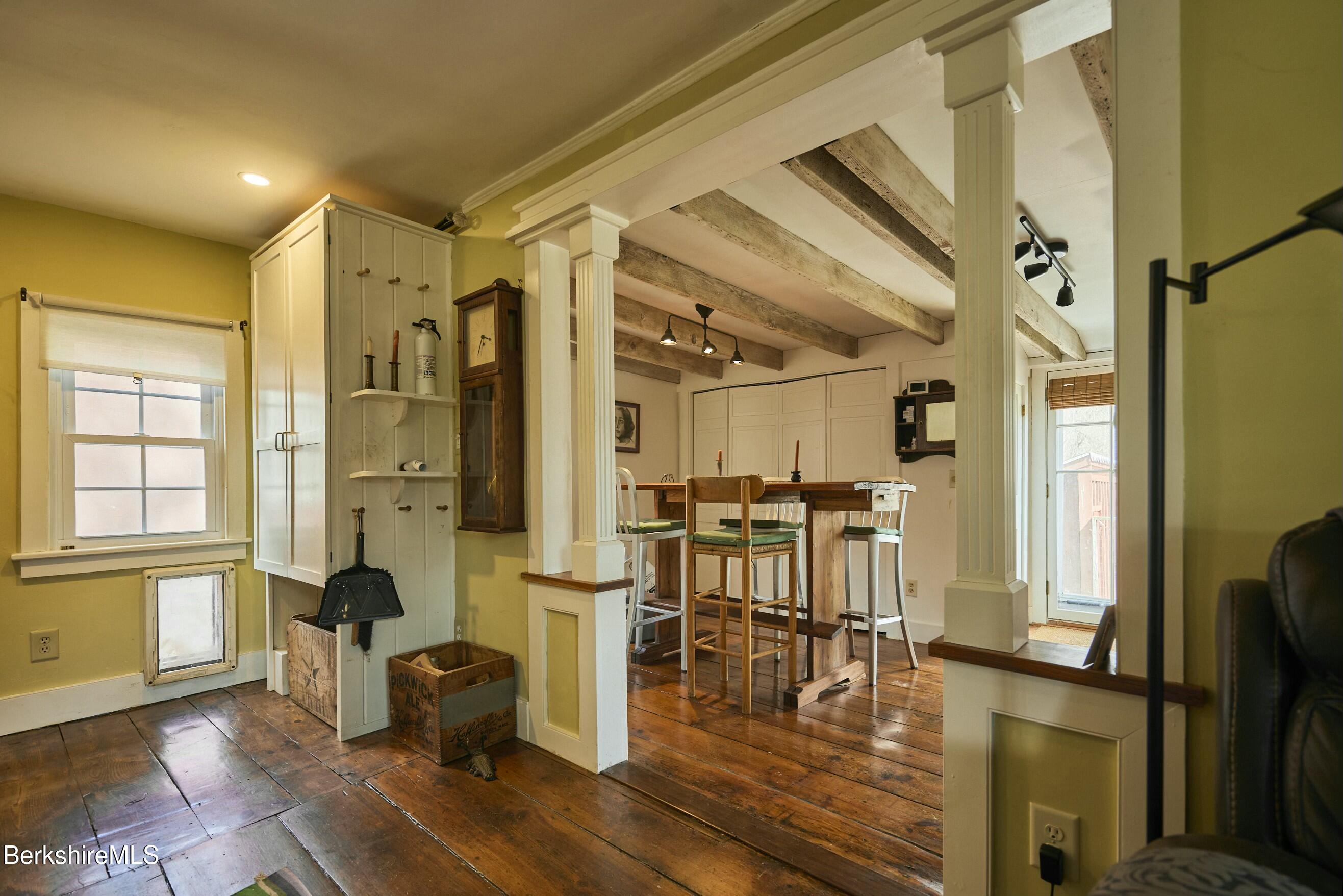 220 North Plain Road Great Barrington, MA 01230 - Photo 15 of 35 Living Room into Kitchen