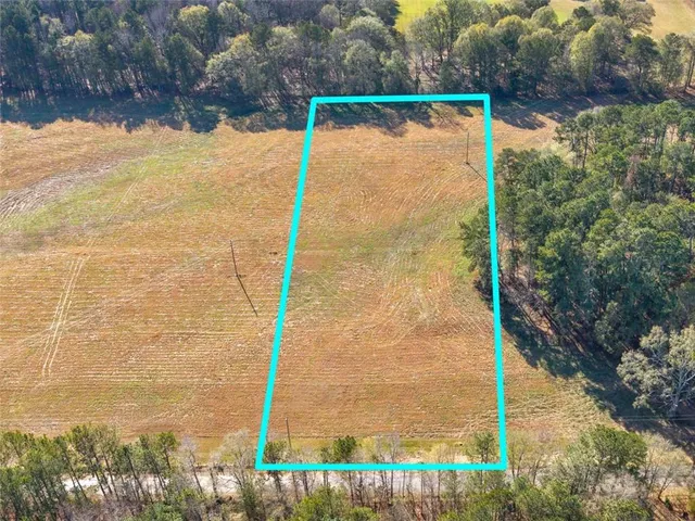 a view of a yard with street