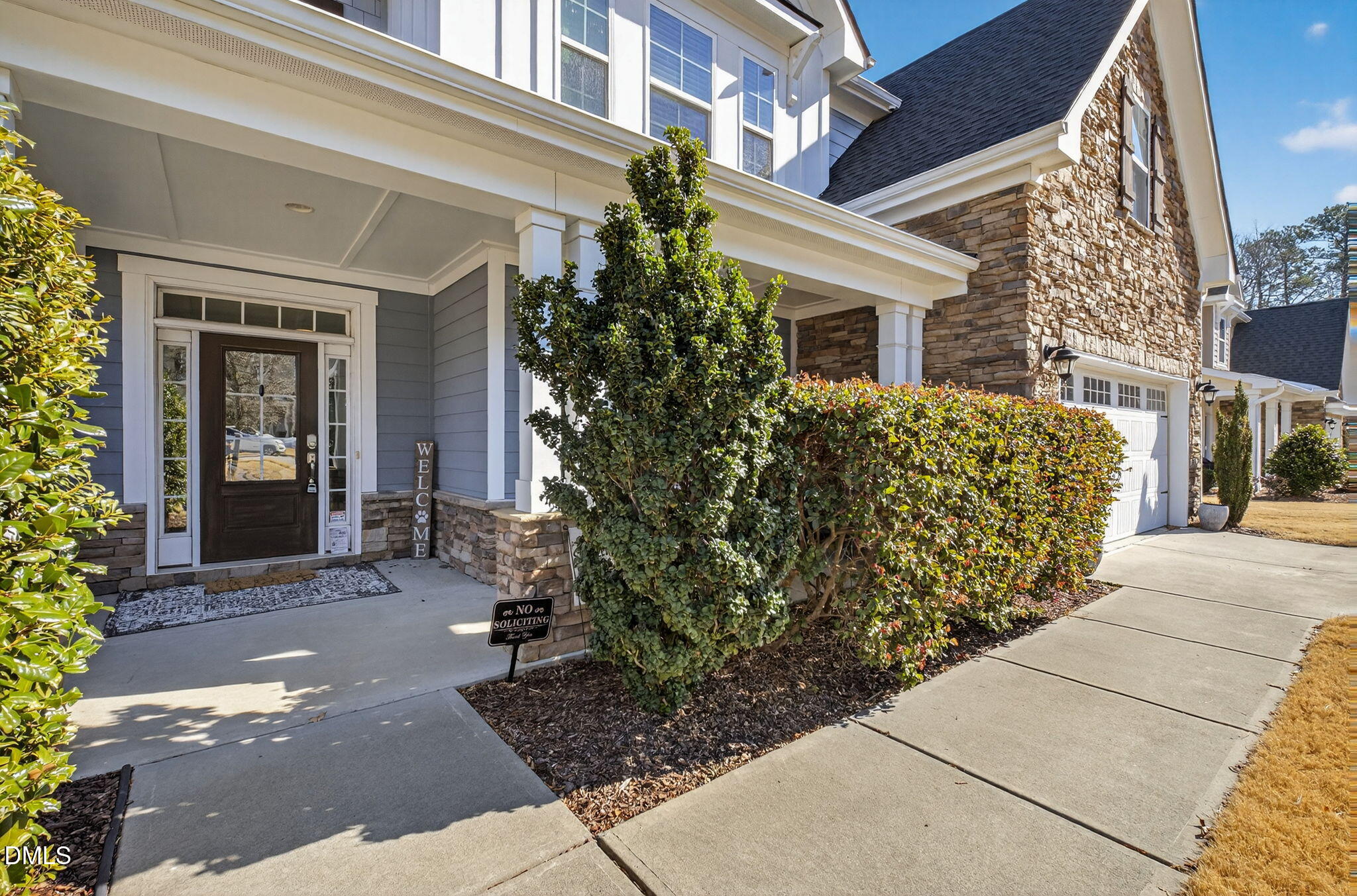 801 Tree Green Lane Wake Forest, NC 27587 - Photo 2 of 28 front view of a house