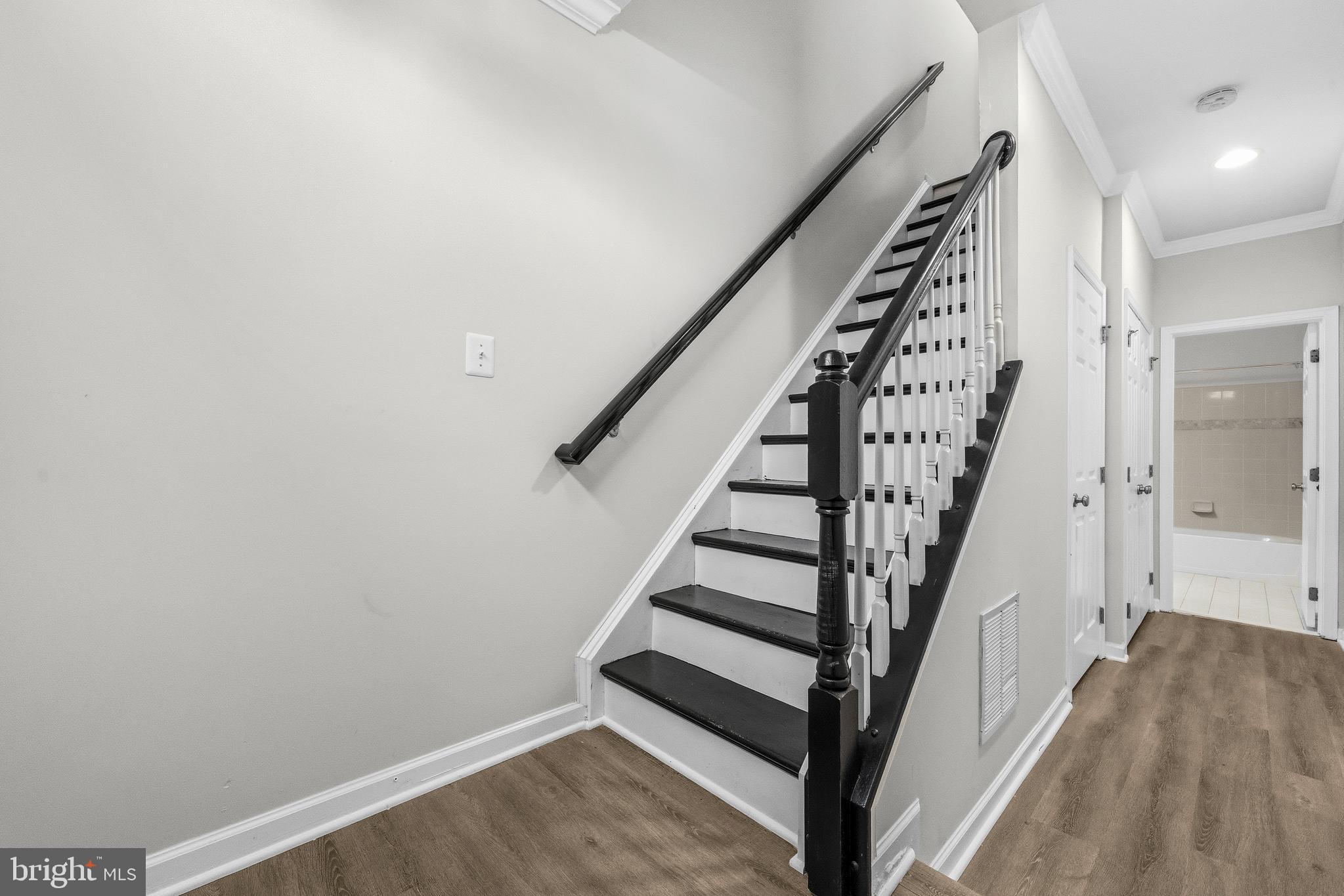 25154 Monteith Terrace Chantilly, VA 20152 - Photo 21 of 40 a view of entryway with wooden floor