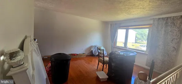 a close view of a closet