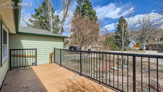 5266 Pinon Valley Road Colorado Springs, CO 80919 - Photo 3 of 22 View from Front Deck