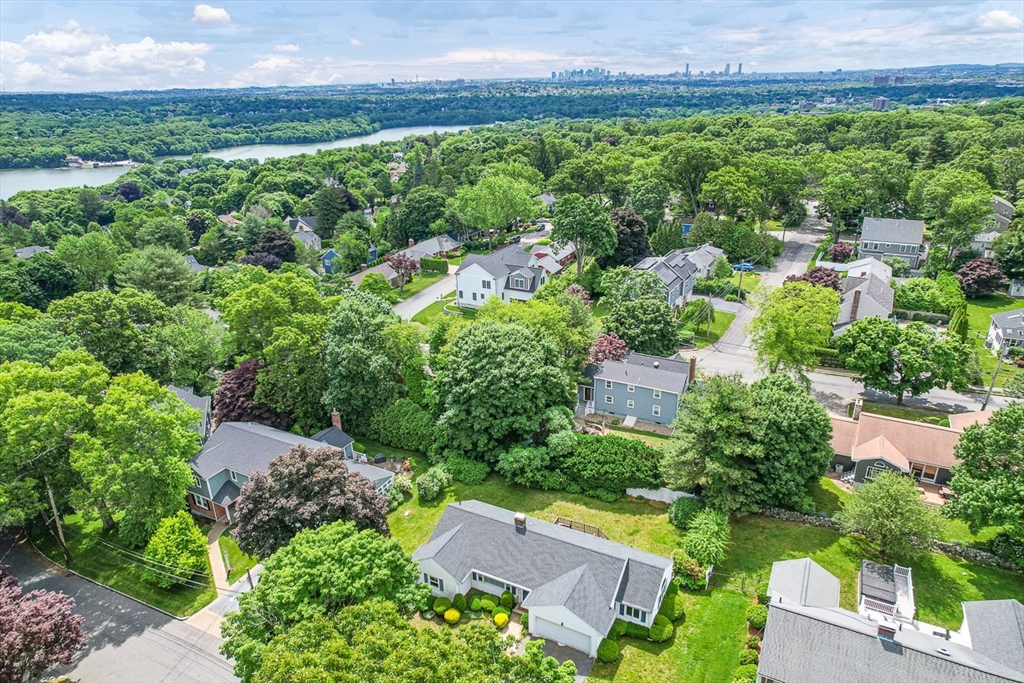 6 Old Colony Road Arlington, MA 02474 - Photo 15 of 15 an aerial view of residential house with outdoor space