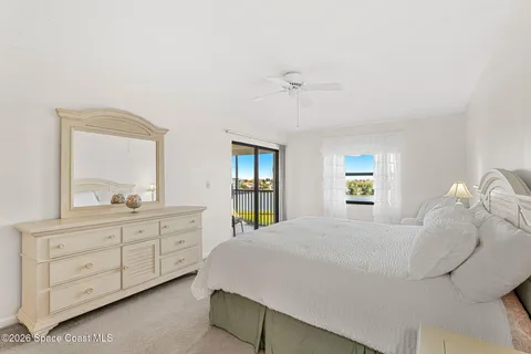 a view of a swimming pool and an ocean view