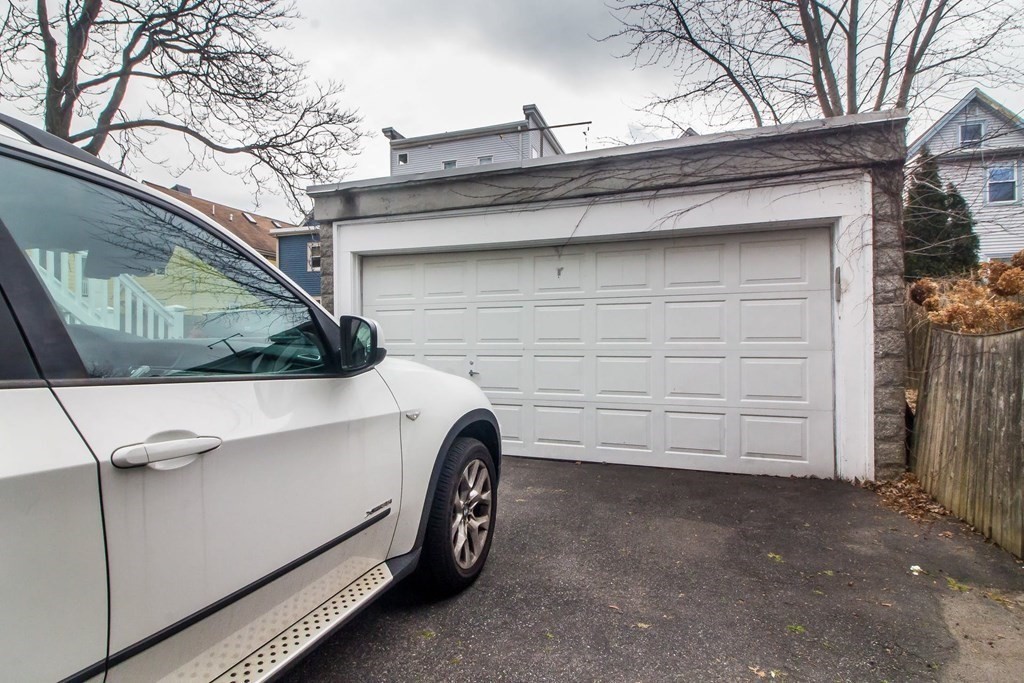 26 Clark Street Somerville, MA 02143 - Photo 27 of 32 a view of a car garage