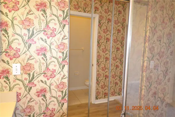 a view of walk in closet