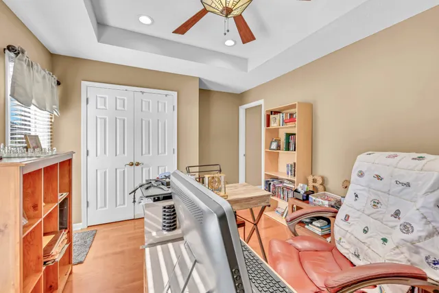 a view of swimming pool with an outdoor space