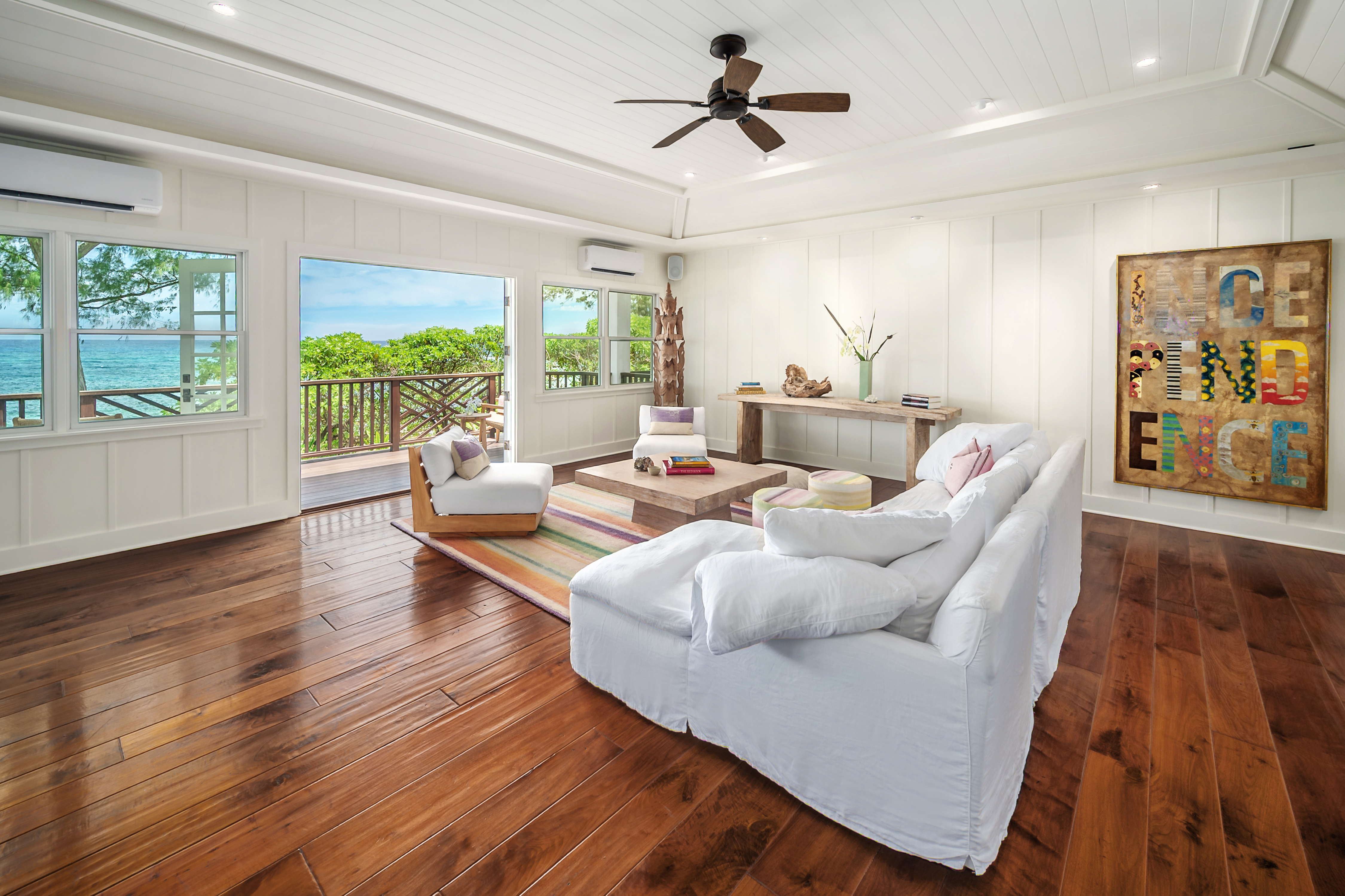 7336 Alealea Road Hanalei, HI 96714 - Photo 5 of 30 a living room with furniture and a large window