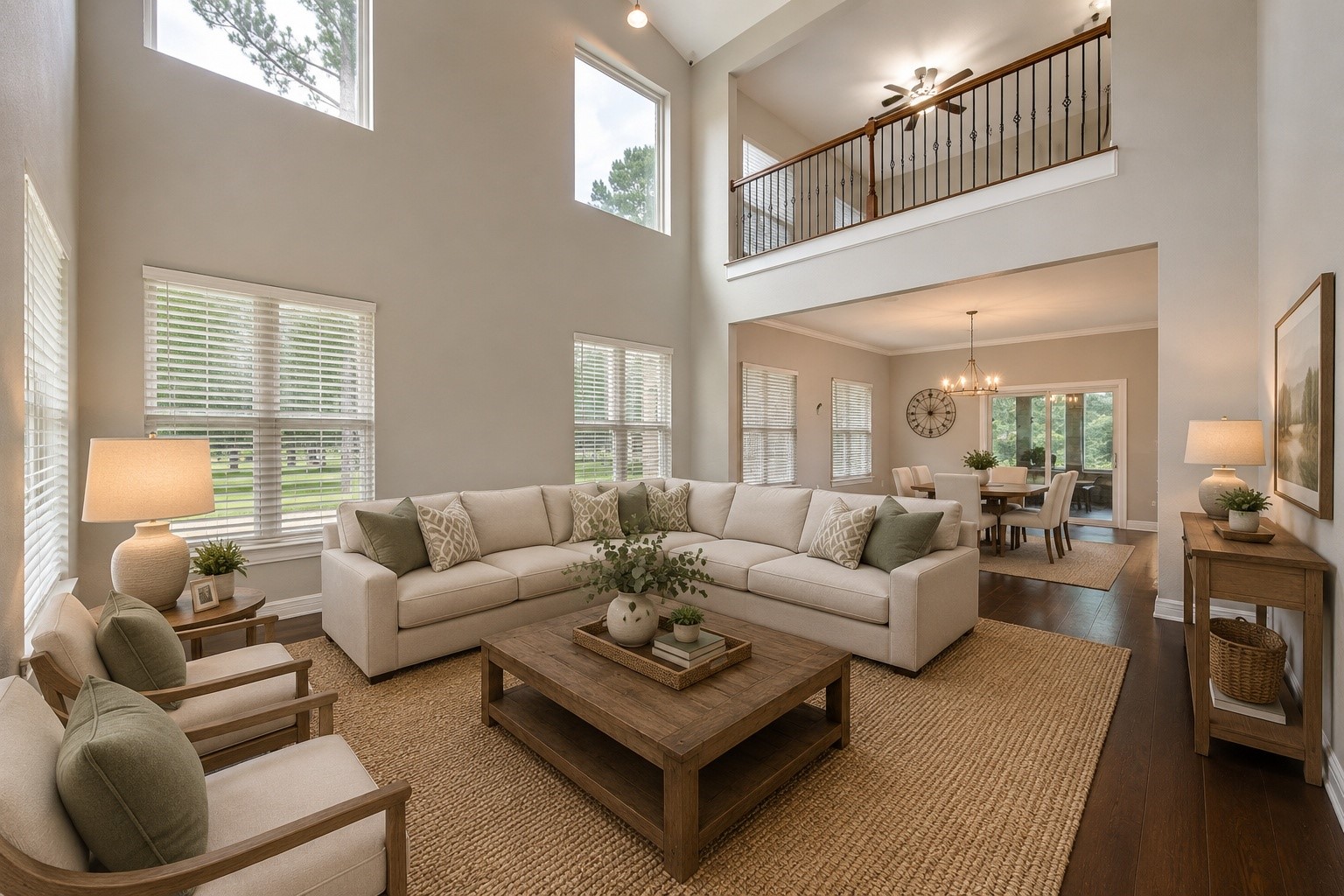 20531 Faye Tomball, TX 77377 - Photo 13 of 43 a living room with furniture a rug and a large window