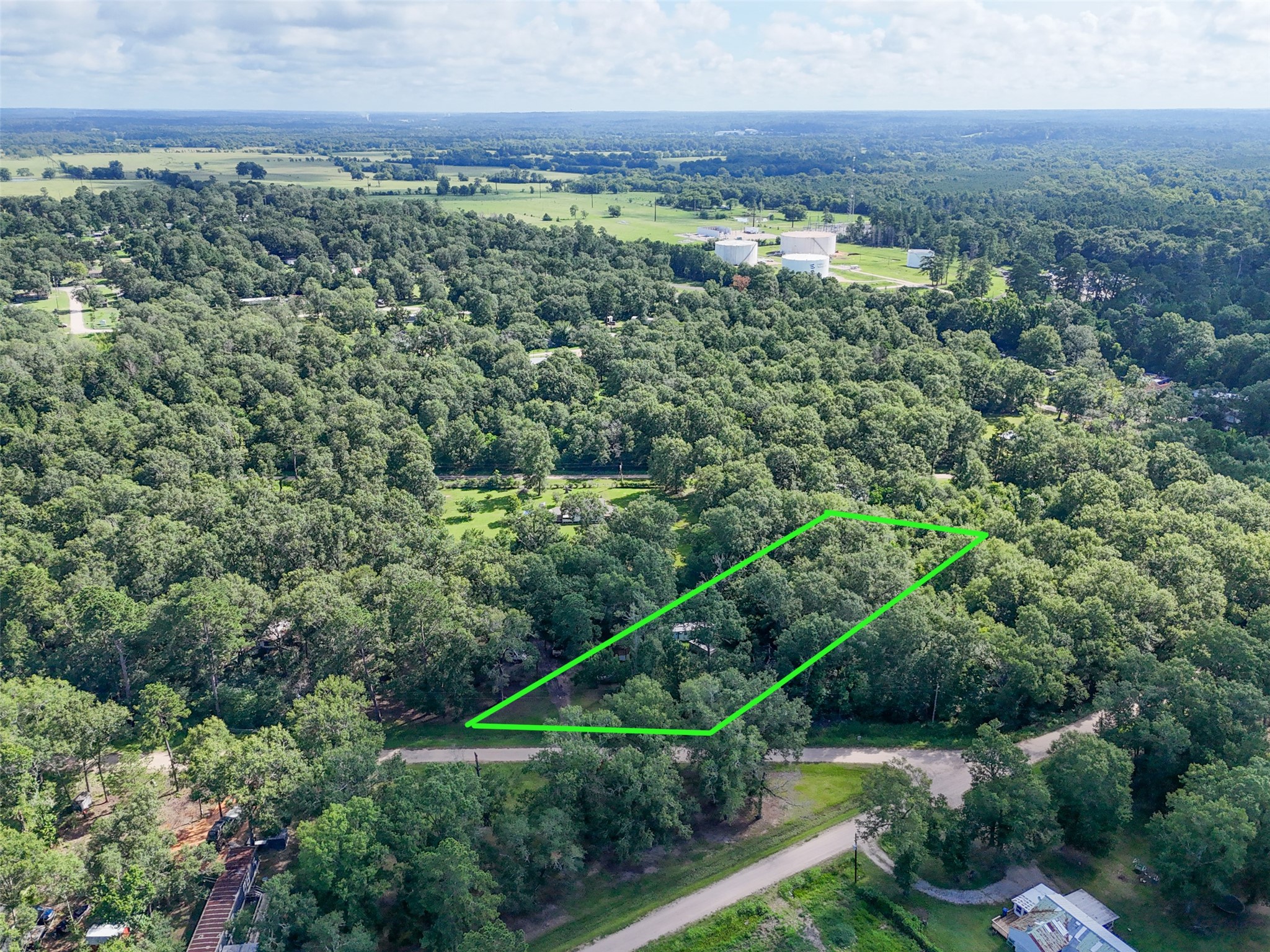 116 San Juan Livingston, TX 77351 - Photo 15 of 24 a view of a city with lush green forest