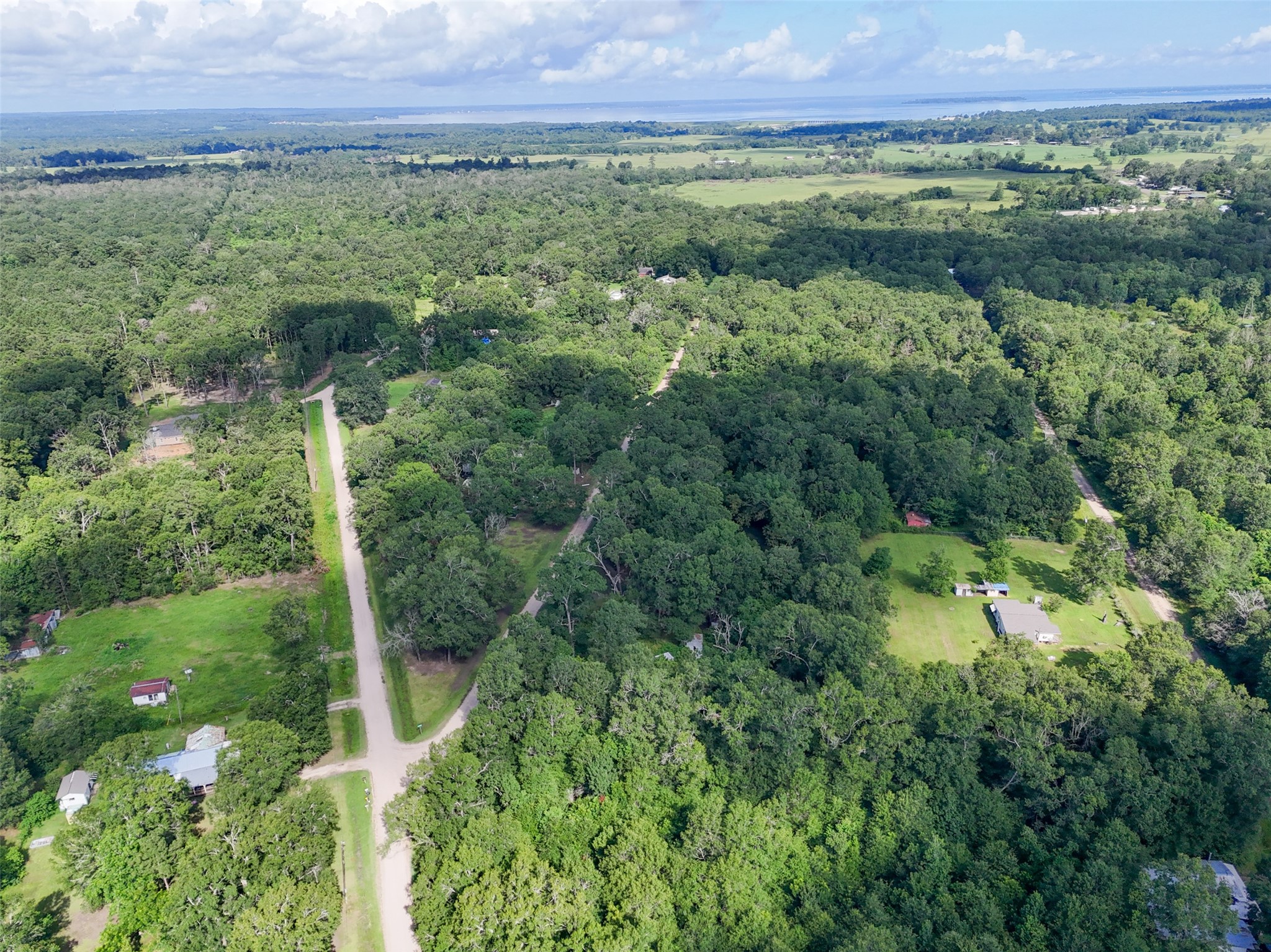 116 San Juan Livingston, TX 77351 - Photo 21 of 24 a view of a lush green outdoor space with a lake view and mountain view