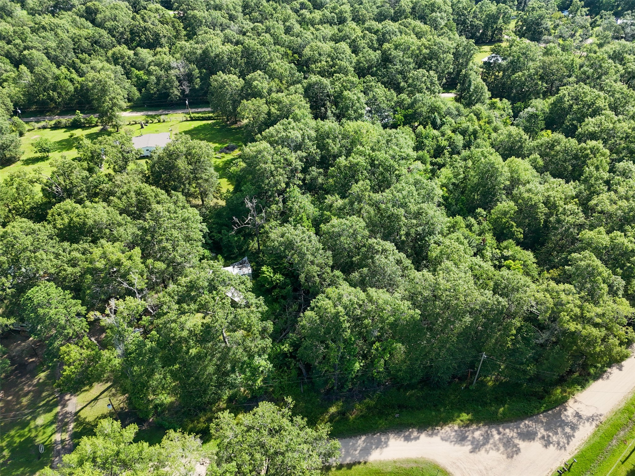 116 San Juan Livingston, TX 77351 - Photo 7 of 24 an aerial view of a house with a yard