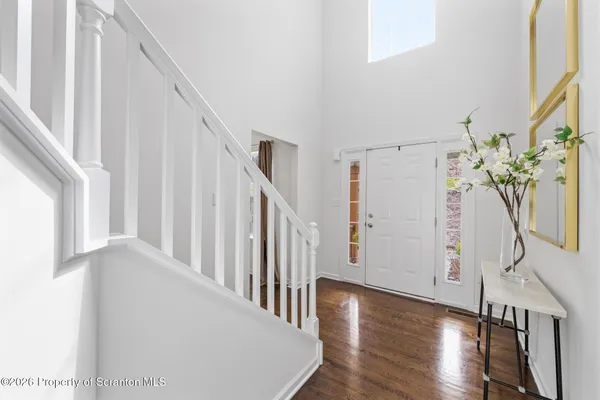 a room with furniture and a window