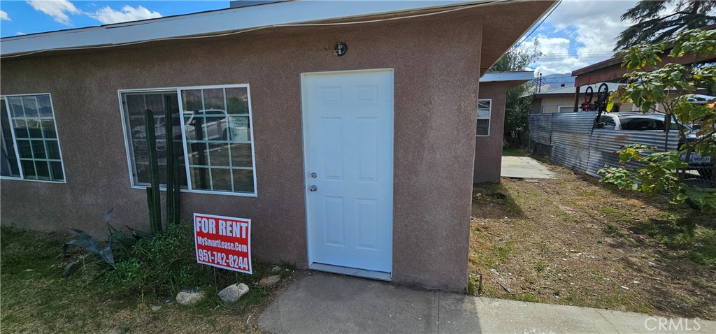 a sign that is on the side of a building