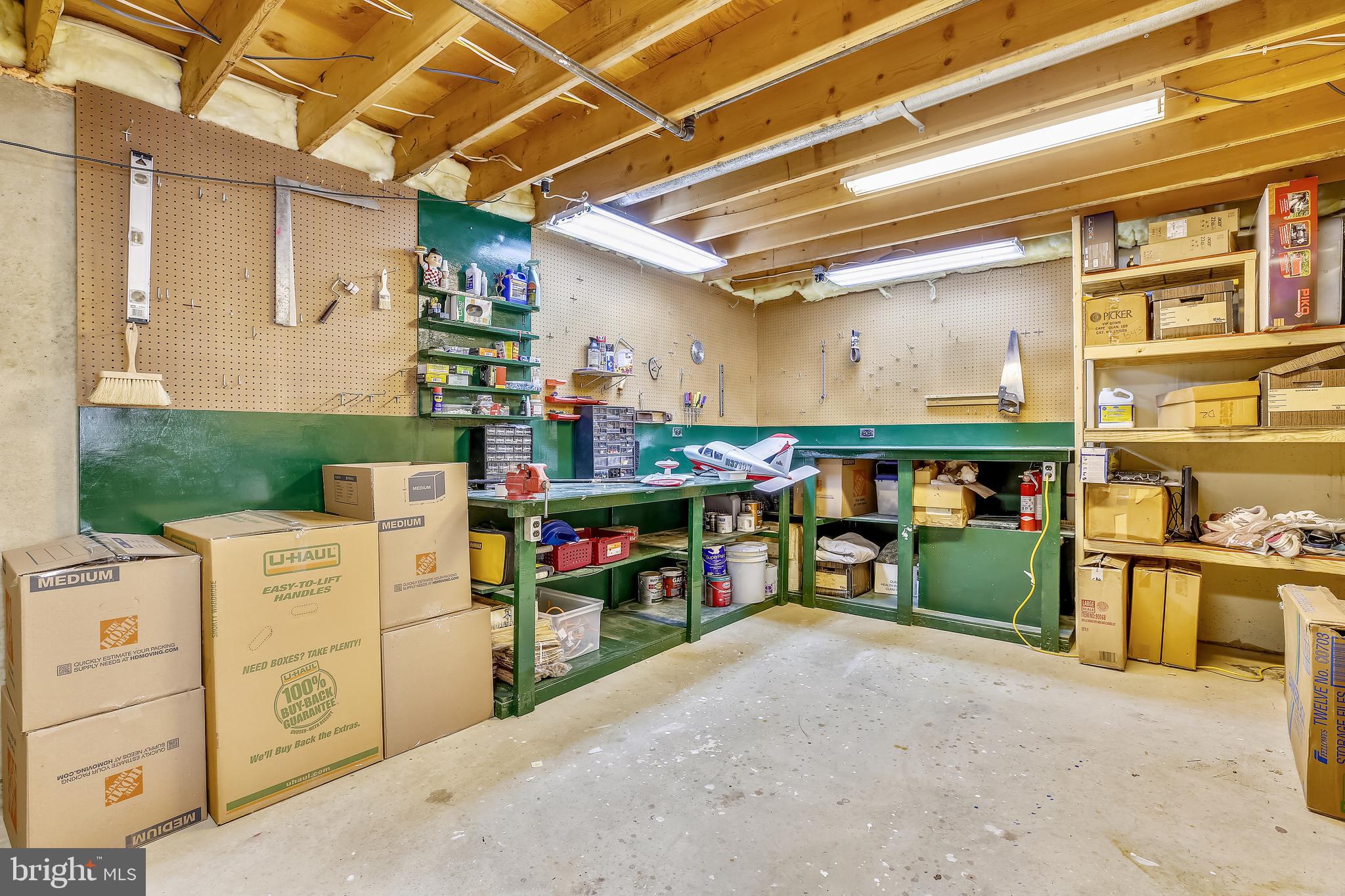 14516 Sandy Ridge Road Silver Spring, MD 20905 - Photo 75 of 79 Lower level workshop