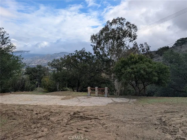 a view of outdoor space with trees