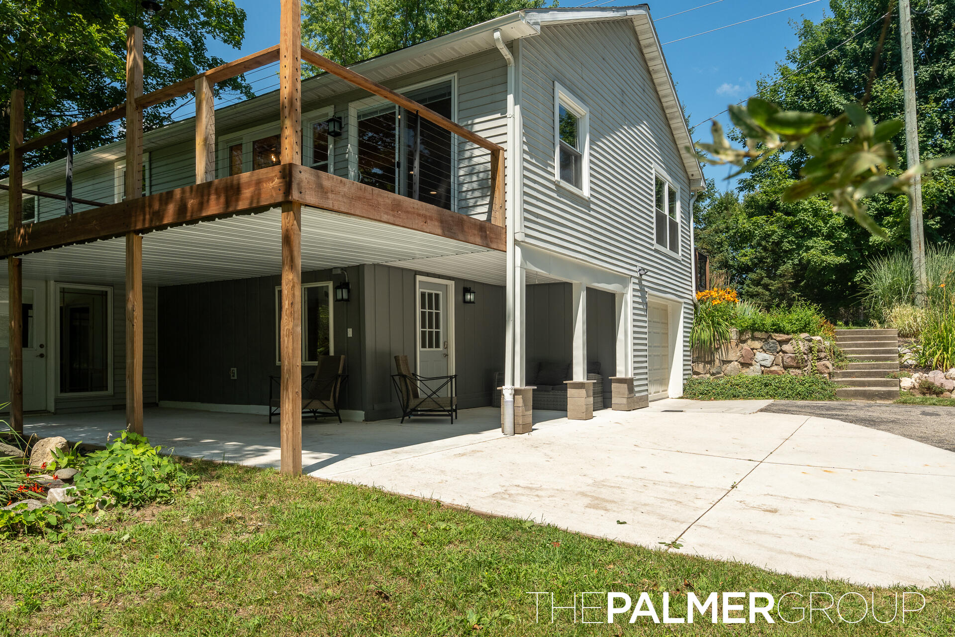 23419 22 Mile Road Paris, MI 49338 - Photo 34 of 53 Lower Patio and concreate approach