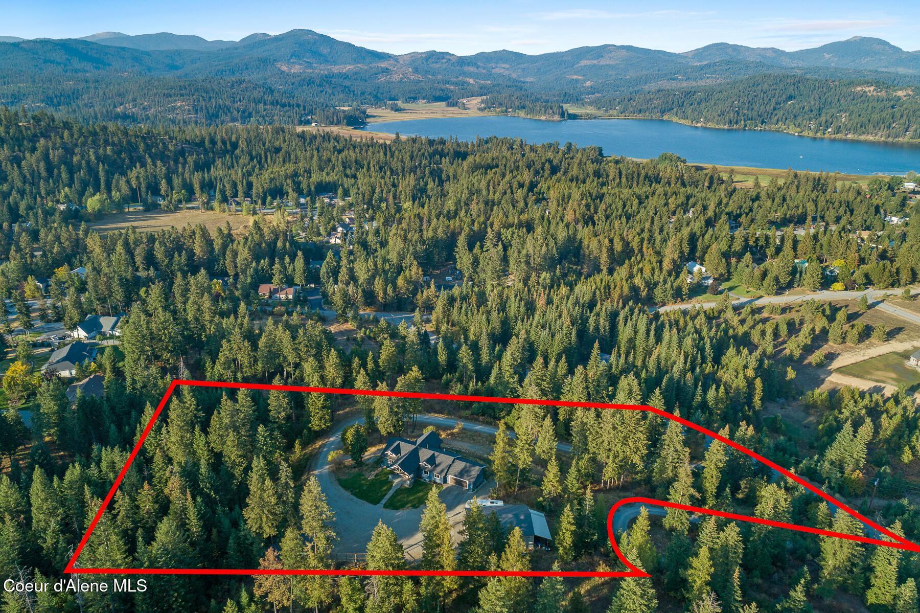 18059 North Advent Lane Post Falls, ID 83854 - Photo 4 of 45 Aerial_18059NAdventLn-1_Outlined-2