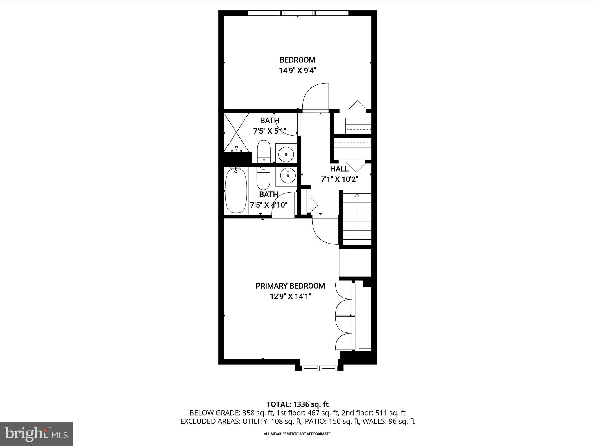 1937 Greenberry Road Baltimore, MD 21209 - Photo 26 of 29 a picture of a floor plan