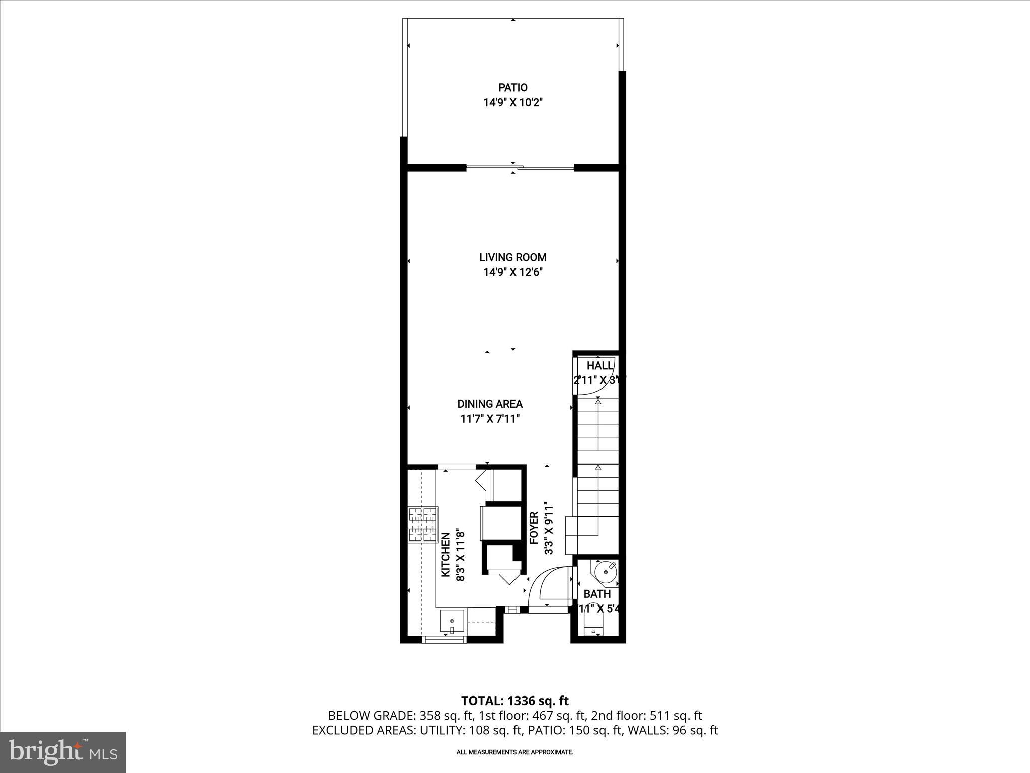 1937 Greenberry Road Baltimore, MD 21209 - Photo 27 of 29 a picture of a floor plan