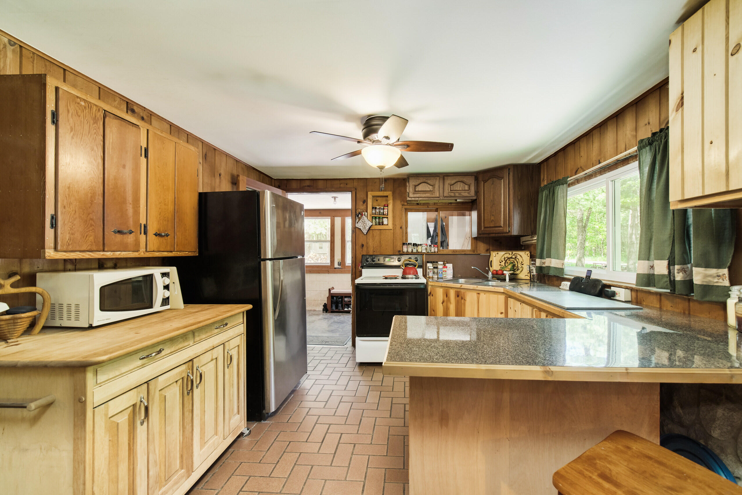 237 North Campbell Road Fountain, MI 49410 - Photo 8 of 34 Good cabinet and counter space