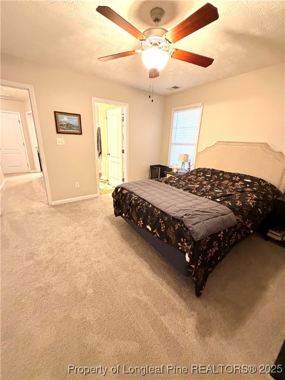 210 Roanoke Drive Raeford, NC 28376 - Photo 15 of 29 a bedroom with a bed painting on wall and a large window