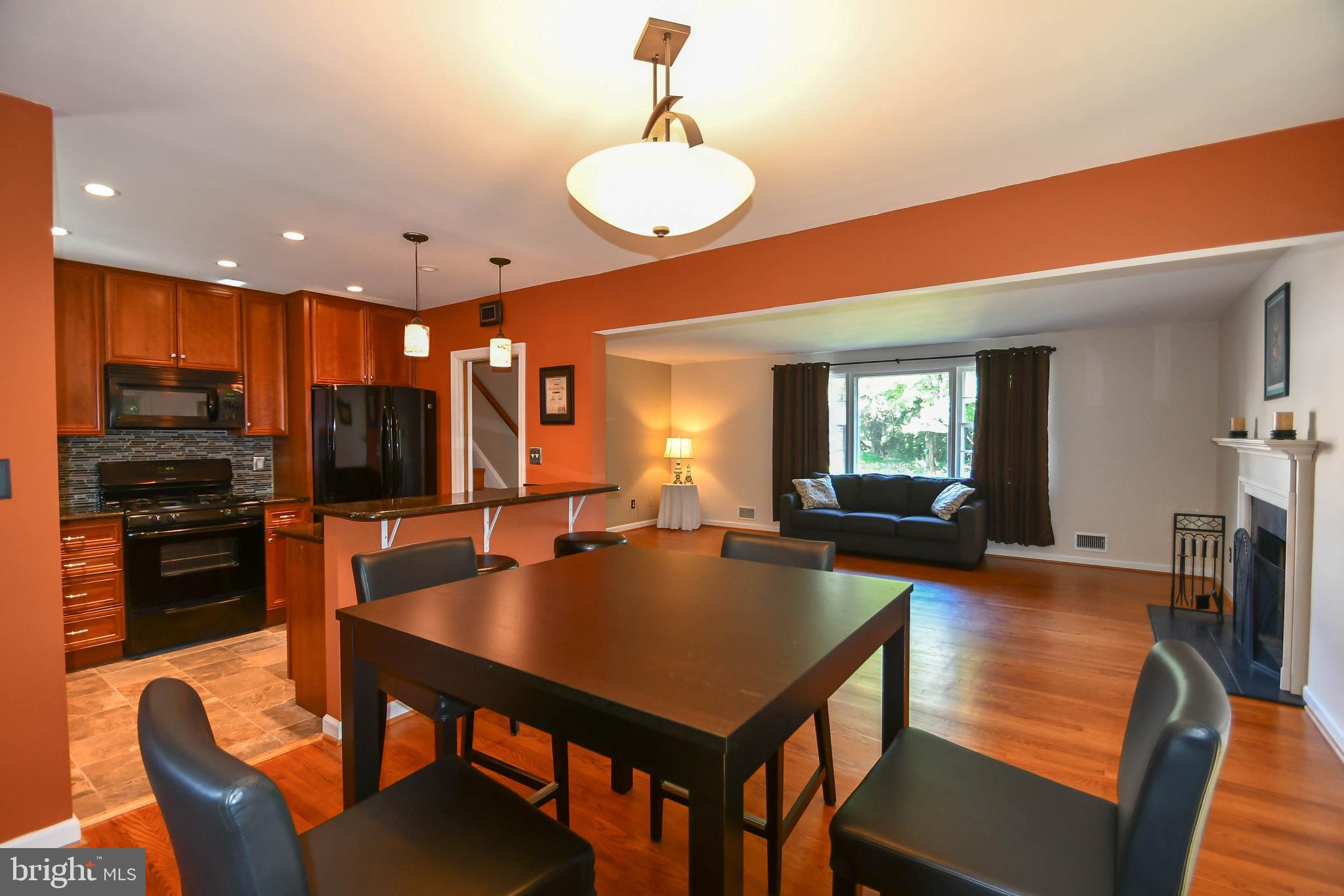 13 Edgeclift Road Towson, MD 21286 - Photo 8 of 34 Dining Room Opens to Kitchen & Living Room