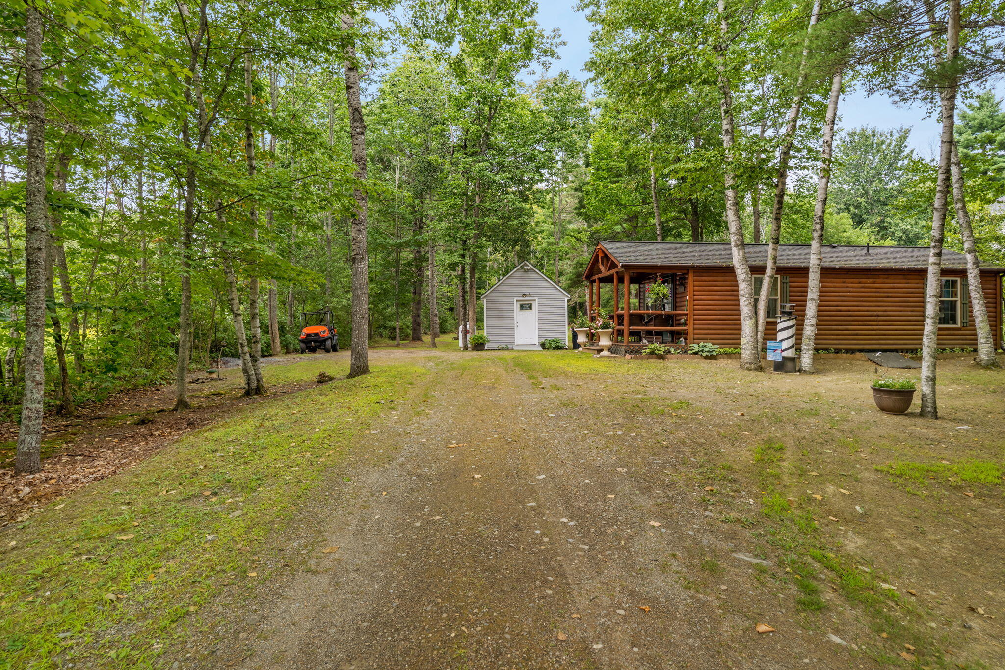 406 Brann Road Levant, ME 04456 - Photo 67 of 110 Driveway to Cabin