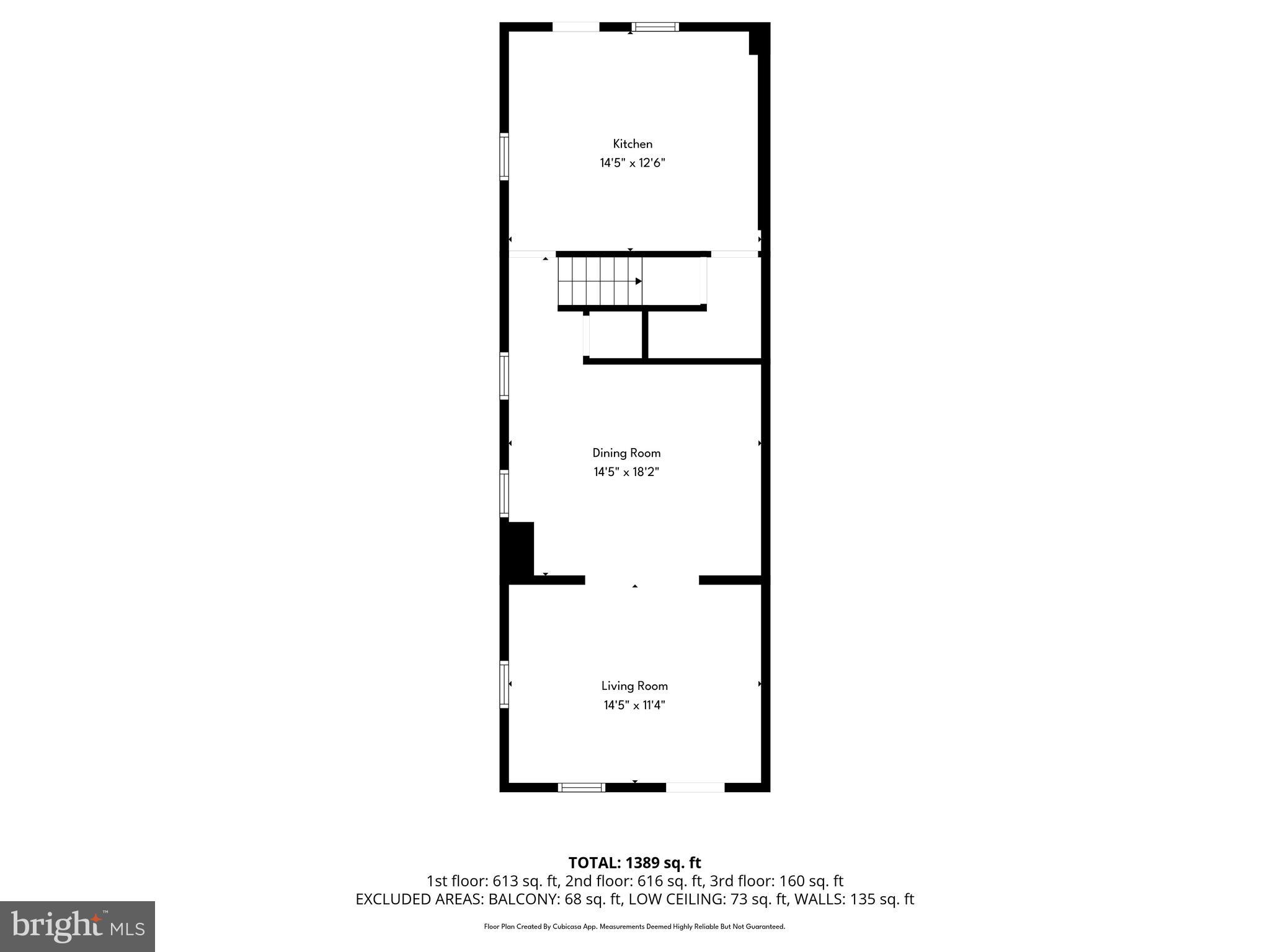 144 North 2nd Street Steelton, PA 17113 - Photo 28 of 29 a picture of a floor plan